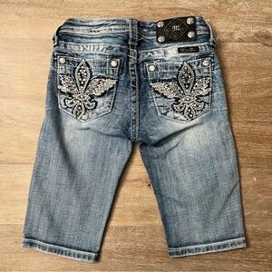 Miss Me Girls Bermuda Shorts Size 8